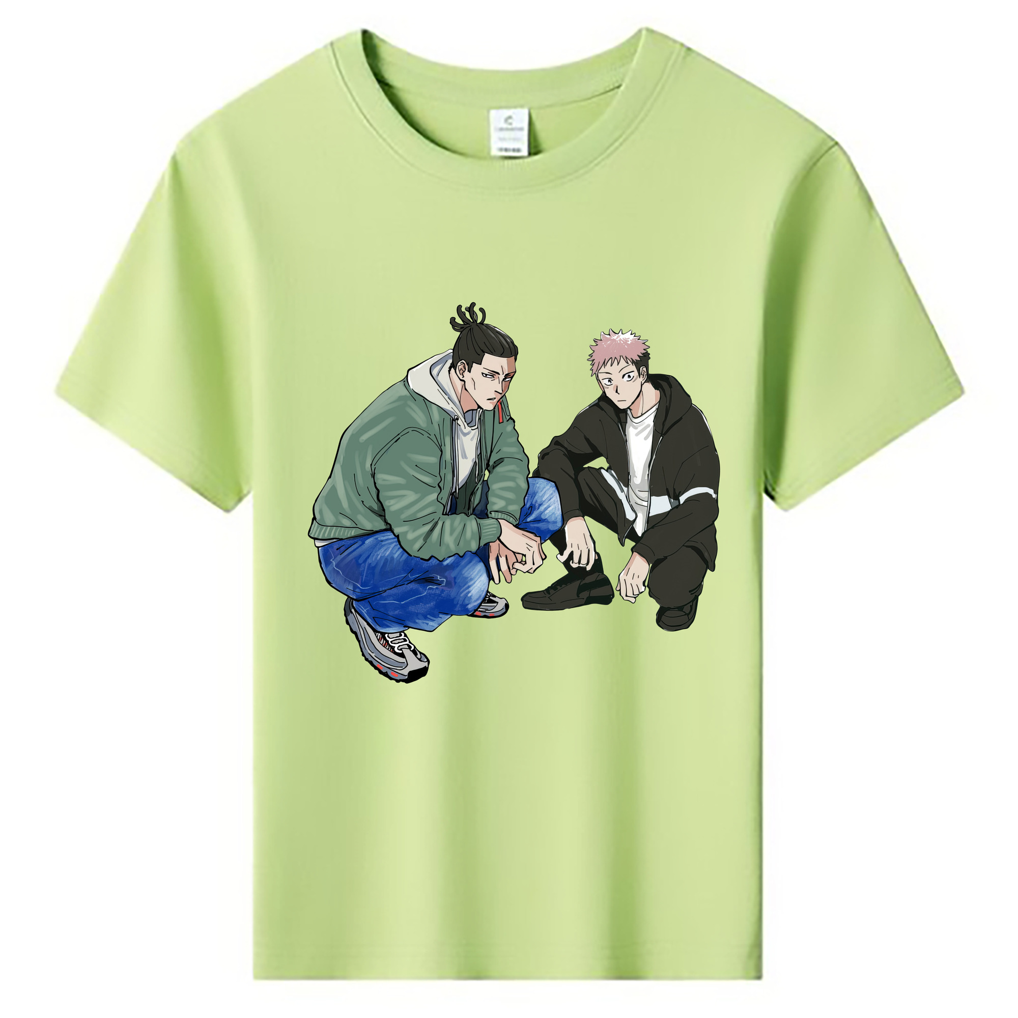 （画像用） 呪術廻戦 Jujutsu Kaisen 綿100％キッズTシャツ（フロントプリント）